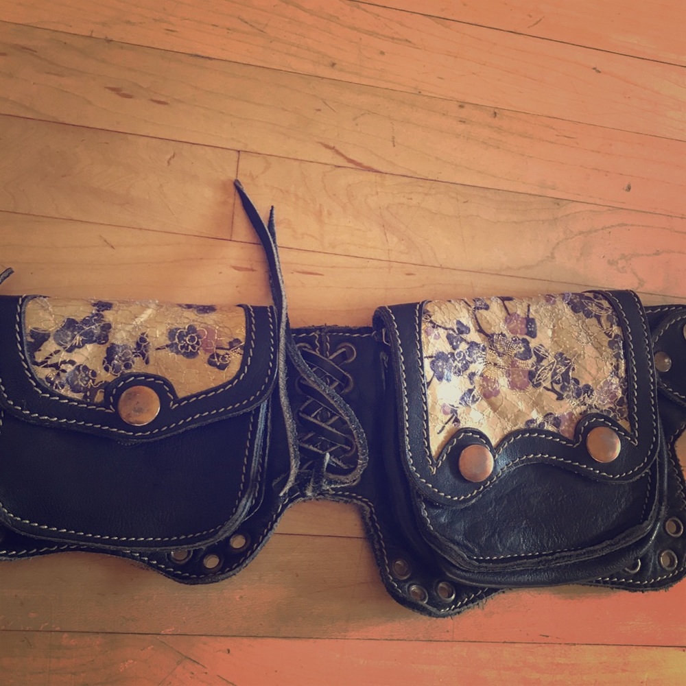 Leather utility belt